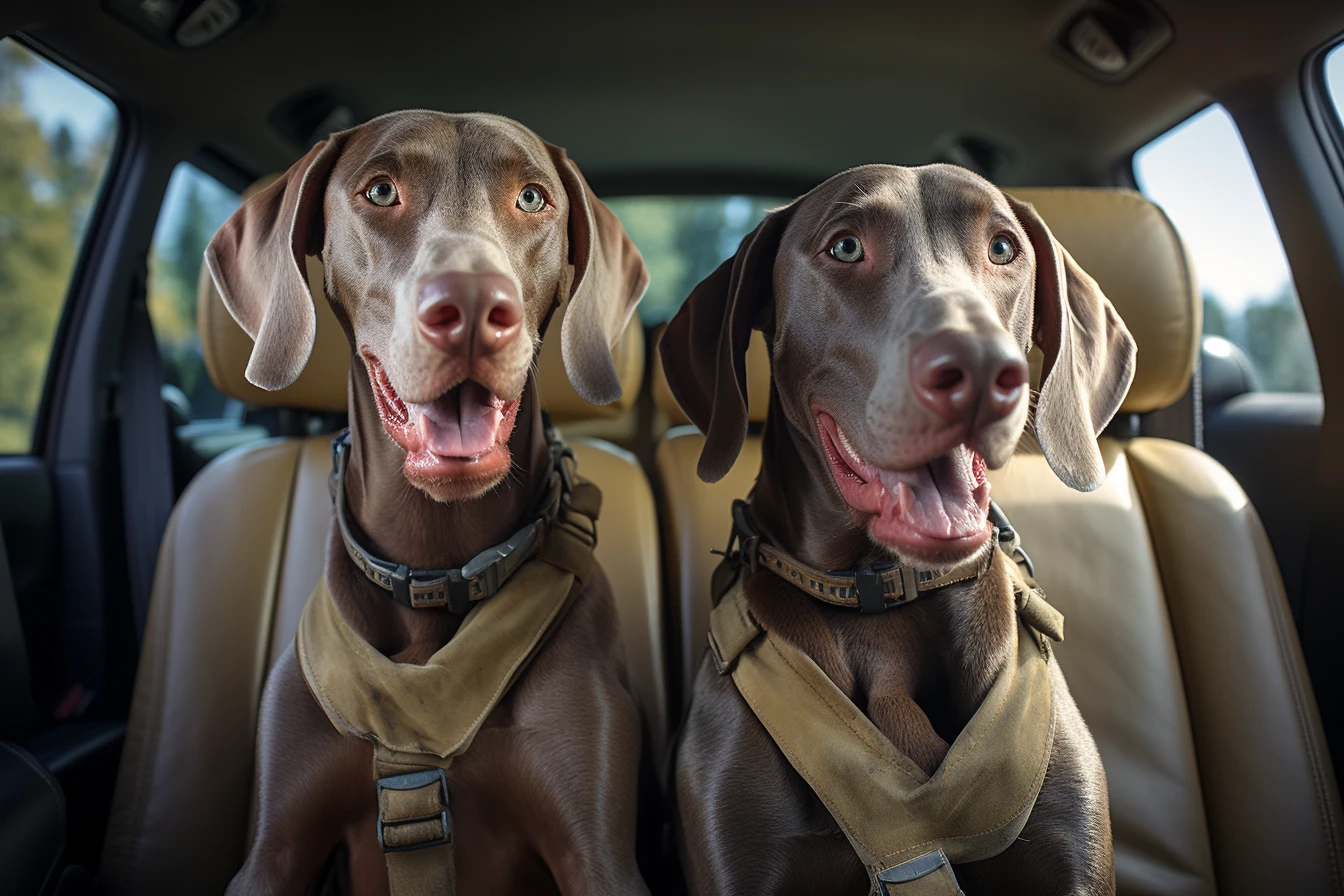 Chevrolet Tahoe Dog Car Seat Belt for Weimaraners